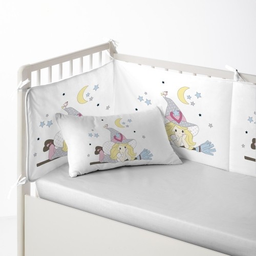 Mazuļa gultas aizsargs Cool Kids Witch (60 x 60 x 60 + 40 cm) image 1
