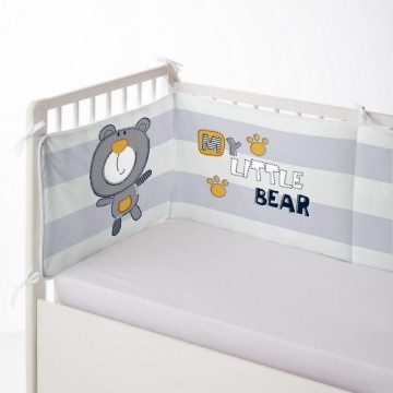 Mazuļa gultas aizsargs Cool Kids Alexander (60 x 60 x 60 + 40 cm)