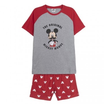 летняя пижама для мальчиков Mickey Mouse Красный Серый Мужской