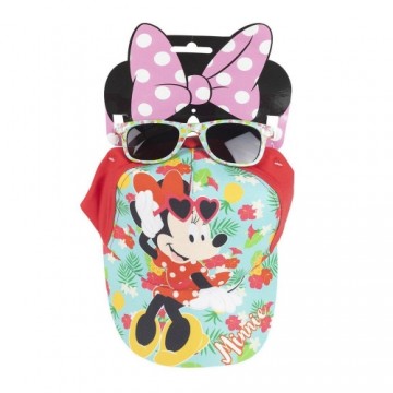 Komplekts Minnie Mouse Saulesbrilles Tirkīzs Cepure (2 pcs)