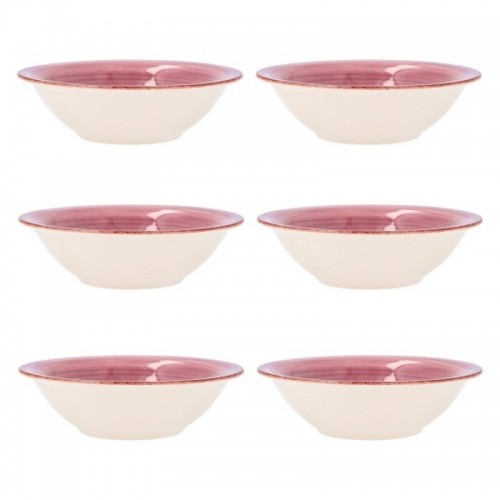 чаша Quid Vita Розовый Керамика 6 штук (18 cm) image 1