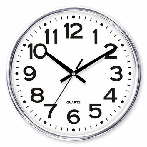 Sienas pulkstenis Timemark Sudrabains image 1