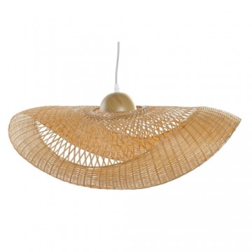 Потолочный светильник DKD Home Decor Бамбук Соломенная шляпа с большими полями (70 x 40 x 22 cm)