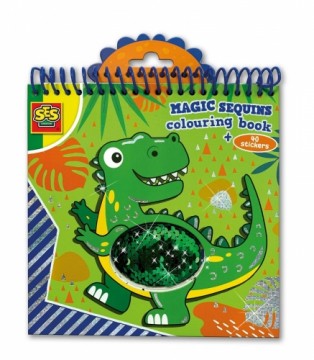 SES Krāsojamā grāmata - Fliteriem Dino