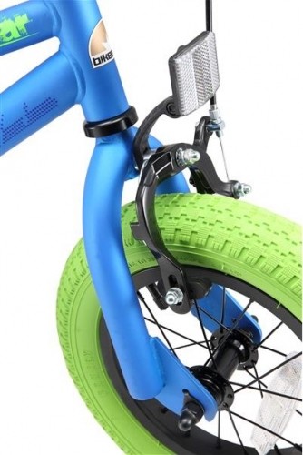 Kid‘s bike BIKESTAR BMX 12" metal Bue/green image 4