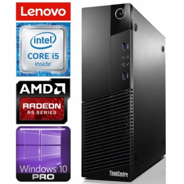 Lenovo M83 SFF i5-4460 8GB 120SSD+500GB R5-340 2GB WIN10PRO/W7P
