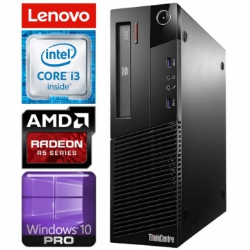 Lenovo M83 SFF i3-4160 8GB 120SSD R5-340 2GB DVD WIN10PRO/W7P