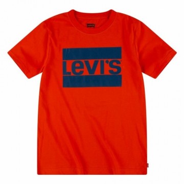 Krekls ar Īsām Piedurknēm Levi's Sportswear Logo B Sarkans