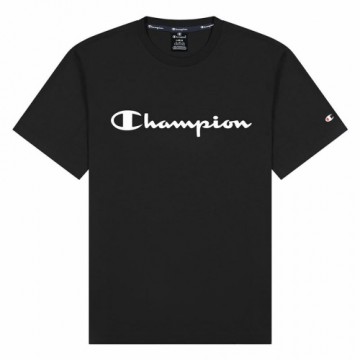 Футболка с коротким рукавом Champion Crewneck Script Logo M Чёрный