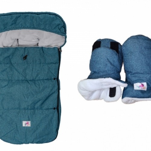 Zoogi  спальный мешок и рукавицы для колясок image 1