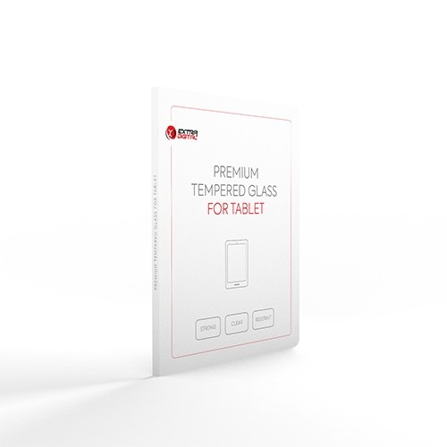 Extradigital Tempered glass screen protector APPLE iPad 10.2'' (2.5D) image 1