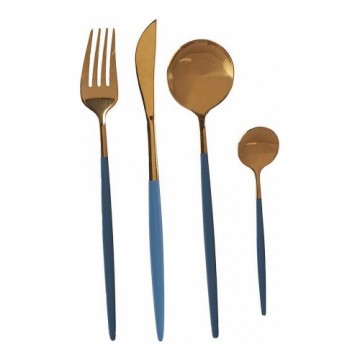 Kinvara Galda Piederumu Komplekts Pelēks Bronza Nerūsējošais tērauds (8 pcs)