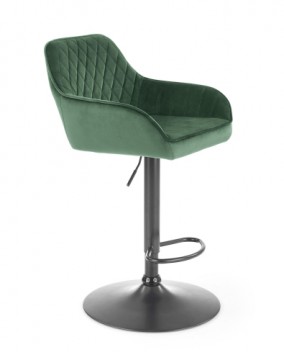 Halmar H103 bar stool dark green