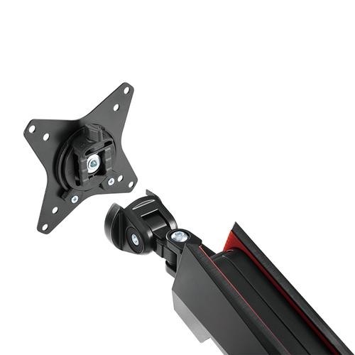 LogiLink BP0092 monitor mount / stand 81.3 cm (32&quot;) Clamp Black, Red image 3