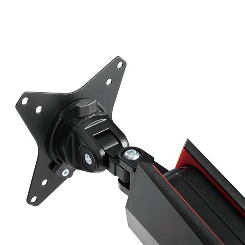LogiLink BP0092 monitor mount / stand 81.3 cm (32&quot;) Clamp Black, Red image 4