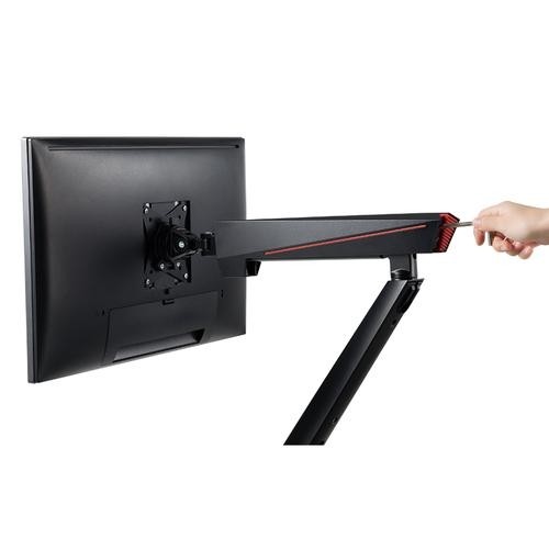 LogiLink BP0092 monitor mount / stand 81.3 cm (32&quot;) Clamp Black, Red image 5