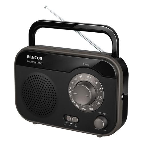 Sencor SRD 210 B radio Portable Analog Black image 1