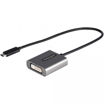 USB C uz DVI Adapteris Startech CDP2DVIEC            Melns