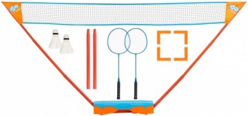 Badminton set GET & GO INSTANT 65KC Blue/Orange