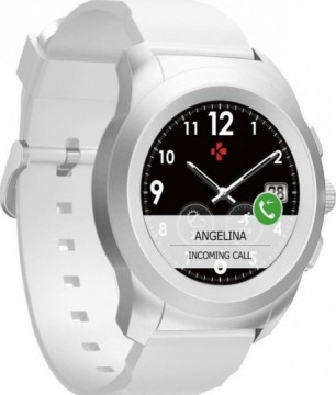 MyKronoz  ZeTime Smart Watch Silver/White Silicon Flat