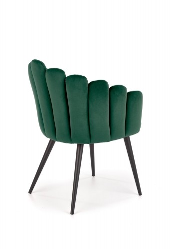 Halmar K410 chair, color: dark green image 4
