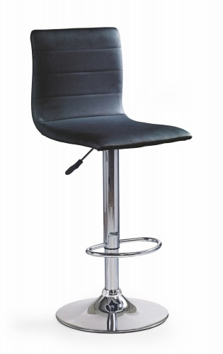 Halmar H21 bar stool color: black image 1