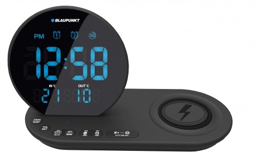 Blaupunkt CR85BK alarm clock Digital alarm clock Black image 1