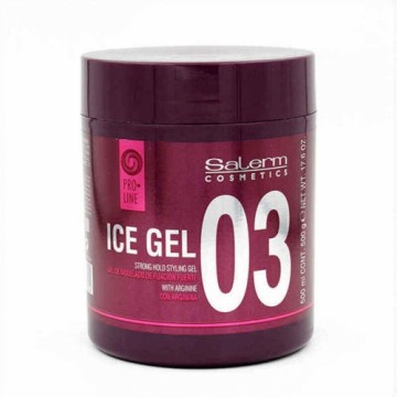 Spēcīgs matu fiksators Salerm Proline 03 Ice Gel Salerm (200 ml) (200 ml) (200 ml)