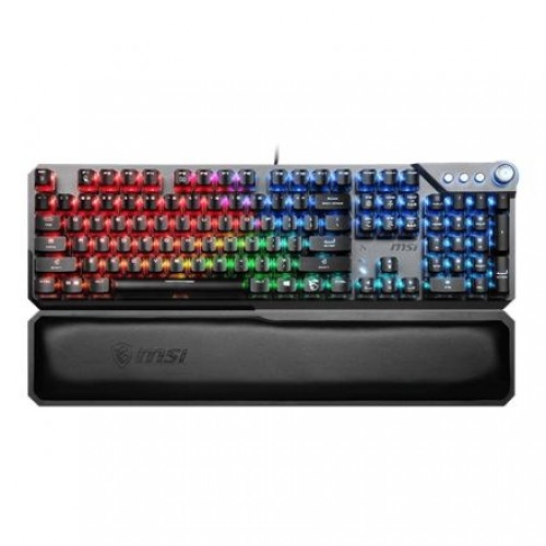 MSI VIGOR GK71 SONIC Gaming keyboard, USB, RGB LED light, US, Wired, Black image 1