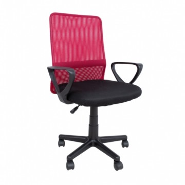 Рабочий стул BELINDA черный/красный
