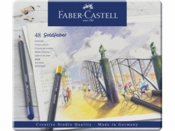 Акварельный карандаши Faber-Castell Goldfaber Creative Studio 48 - цвета