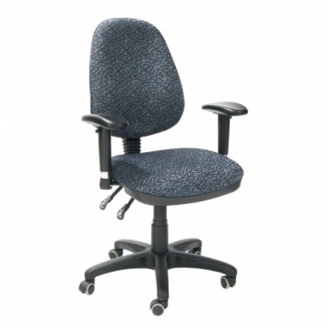Darba krēsls SAVONA 65x47xH96-108cm, sēdeklis: audums, krāsa: pelēka