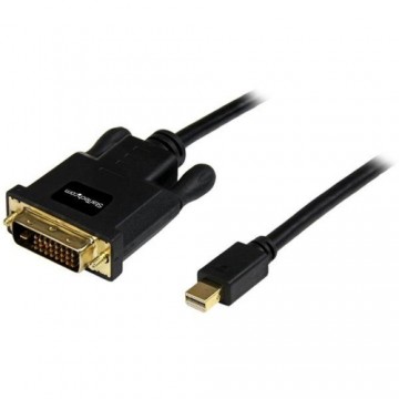 Адаптер Mini DisplayPort — DVI Startech MDP2DVIMM6B          (1,8 m) Чёрный 1.8 m