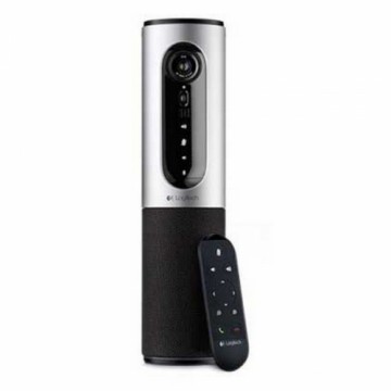 Система видеоконференций Logitech 960-001034 Full HD WIFI USB 2.0 Чёрный Серый