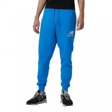 Pieaugušo Sporta Tērpu Bikses New Balance Zils Vīriešu
