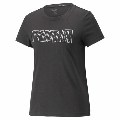 Sieviešu Krekls ar Īsām Piedurknēm Puma Stardust Crystalline Melns image 1
