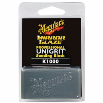 Meguiars K1000 Mirror Glaze Unigrit Sanding Block for removing paint defects sags runs (1000 grit) (6x3x2cm) (USA)