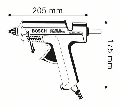 Bosch 0 601 950 703 hot glue gun/pen image 2