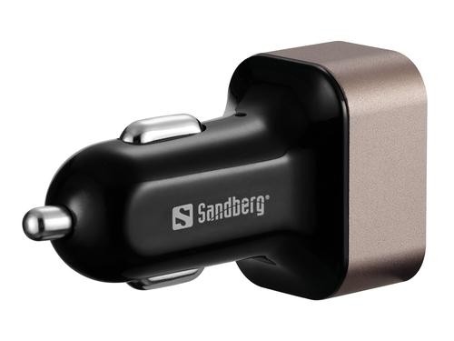 Sandberg Car Charger 1xQC3.0+1xUSBC 24W image 2