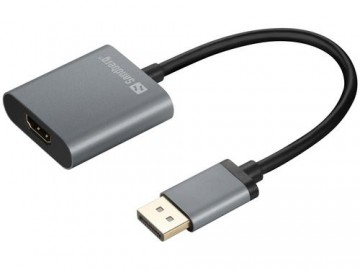 Sandberg Adapter DP1.4&gt;HDMI2.0 4K60