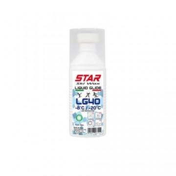 Star Ski Wax LG40 -8/-20°C Liquid Glide Wax Sponge 75ml / -8... -20 °C