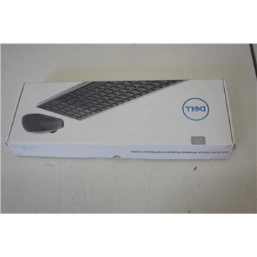 SALE OUT. Dell Mouse and Keyboard KM7120W Wireless US International Dell Keyboard and Mouse KM7120W Wireless, 2.4 GHz, Bluetooth 5.0, Batteries included, US, REFURBISHED, Titan Gray