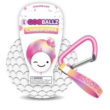 Key Craft Kids Krafts Gooballz Colourpoppaz Art.GP233 Mīkstā antistresa- bumbiņa ar turētaju