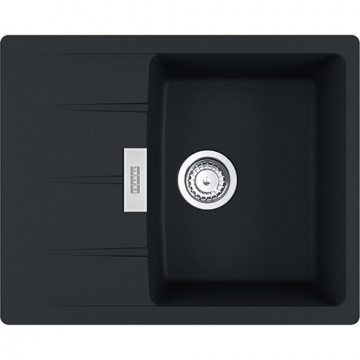 Franke Centro CNG 611-62 Fragranite Black Matt 114.0625.620 Virtuves izlietne