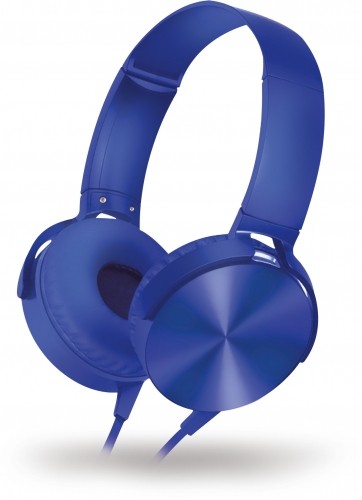 Omega Freestyle headset FH07BL, blue image 1