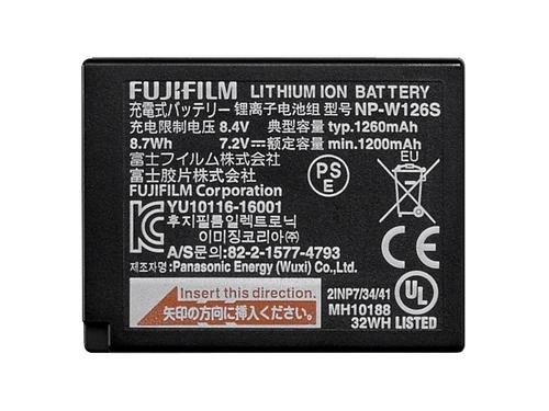 Fujifilm NP-W126S Lithium-Ion (Li-Ion) 1200 mAh image 2