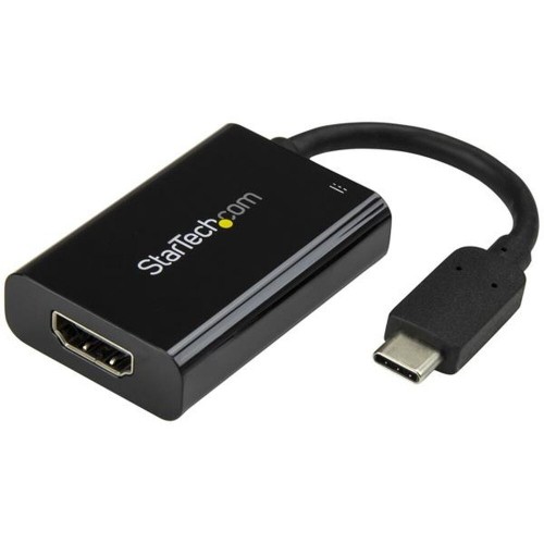 USB C uz HDMI Adapteris Startech CDP2HDUCP            Melns 4K Ultra HD image 1