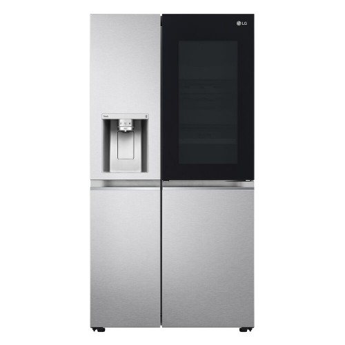 Kombinēts ledusskapis LG GSXV90MBAE Nerūsējošais tērauds (178 x 91 cm) image 1