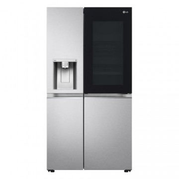 Комбинированный холодильник LG GSXV90MBAE Нержавеющая сталь (178 x 91 cm)