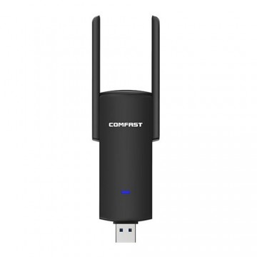 Comfast WiFi-USB адаптер WiFi, 1300 Мбит/с, 2,4 ГГц, 5 ГГц